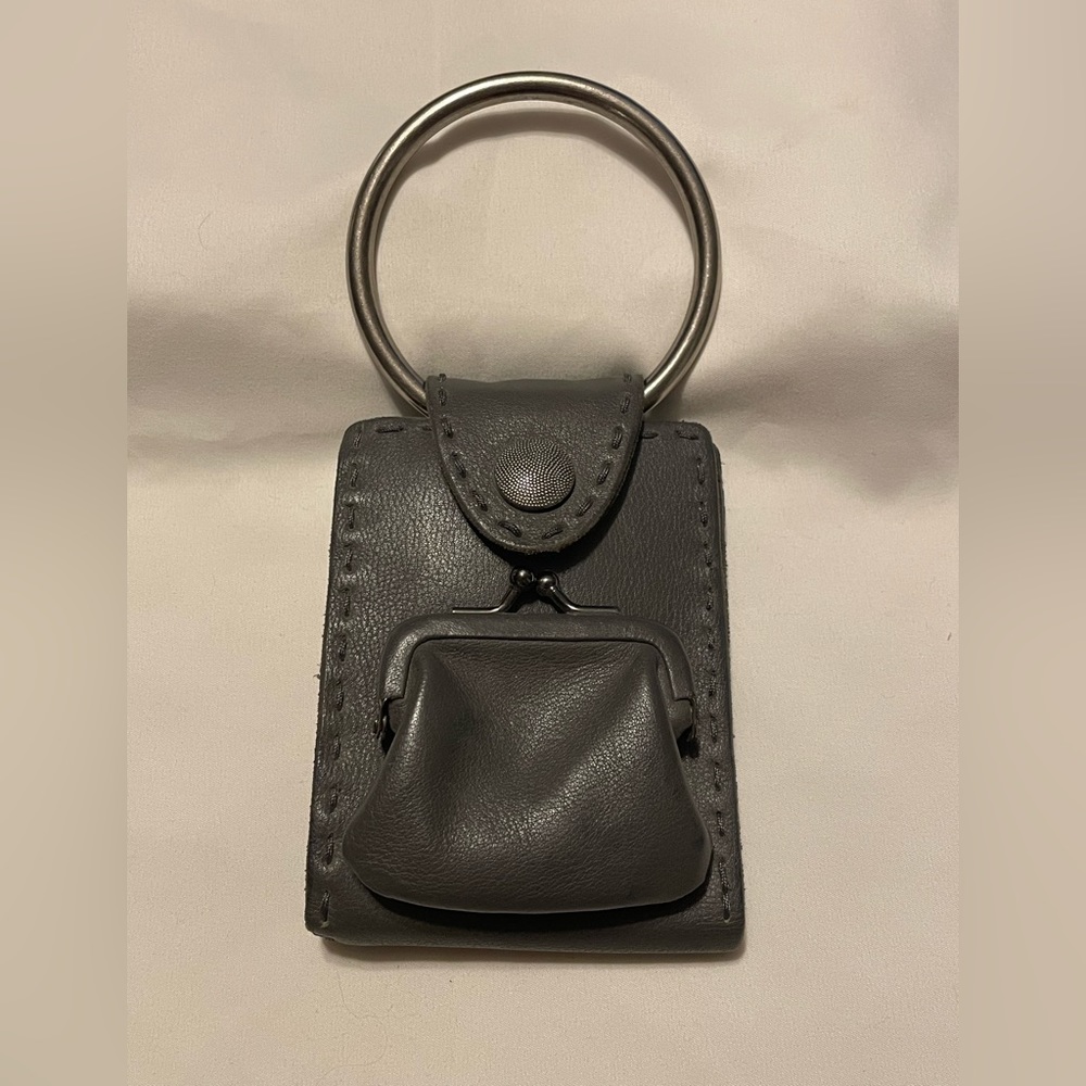 Lucky Brand Grey Wristlet